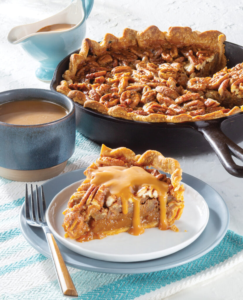 Salted Caramel Pecan Pie