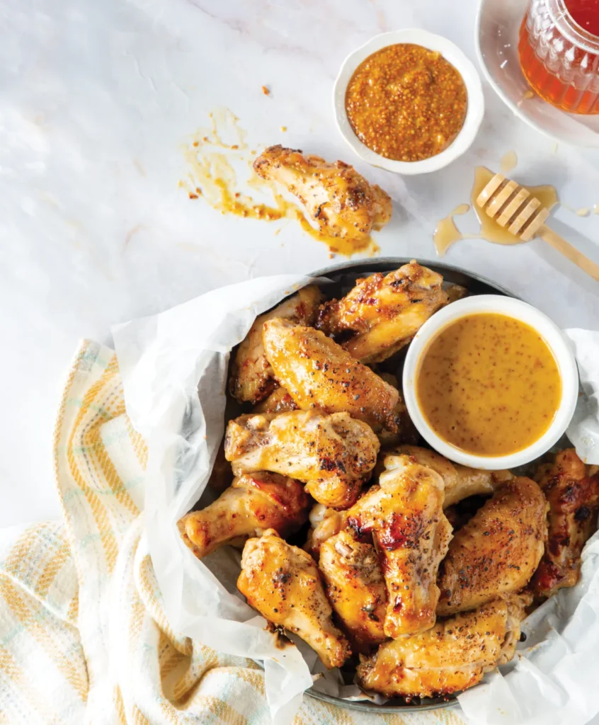 Honey-Mustard Chicken Wings