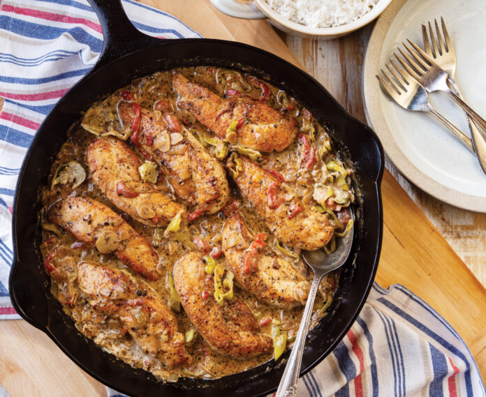 Creamy Pepperoncini Chicken by Tracie Squire