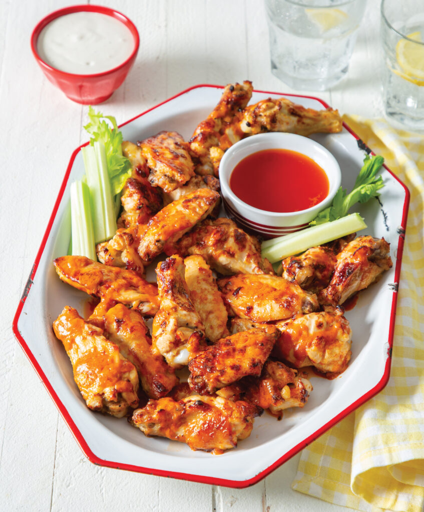Chicken Wings with Spicy Mayo Marinade