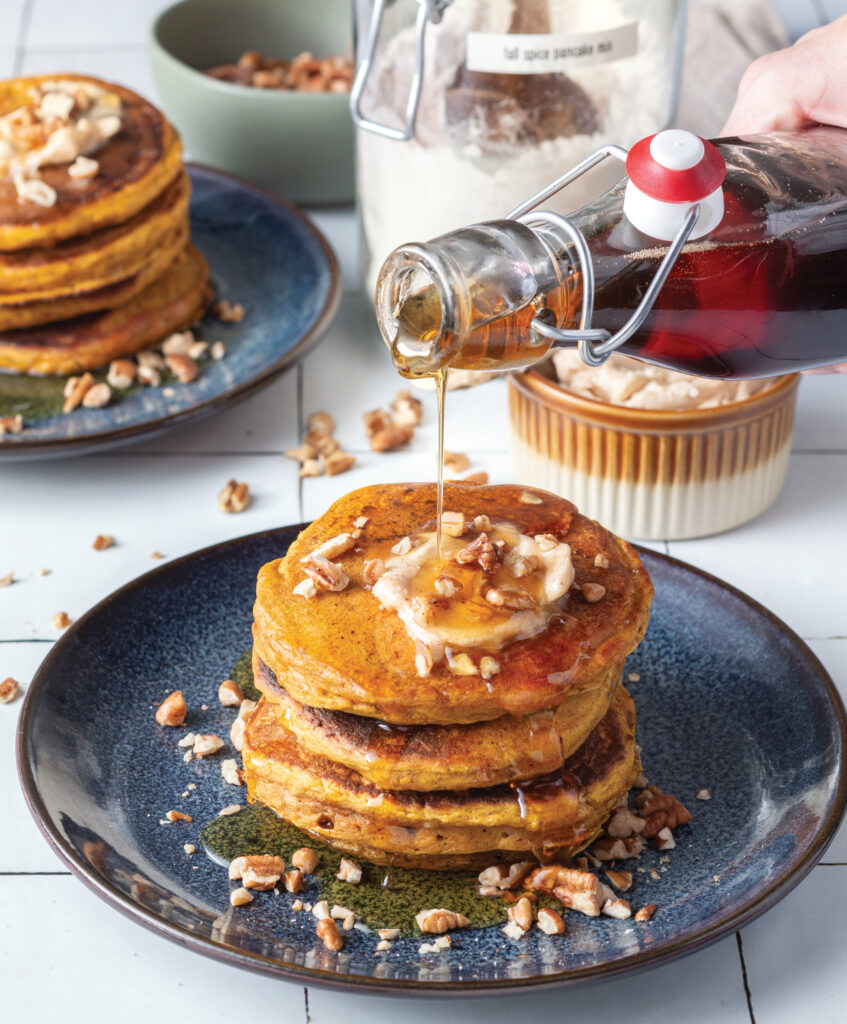 Fall Spice Pancake Mix & Fall Spice Pancakes