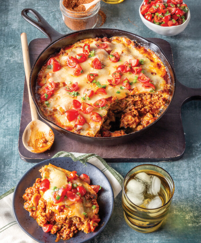 DIY Staples: Taco Seasoning + Cheesy Taco Casserole