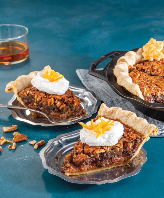 boozybakesc_0732 Bourbon Old-Fashioned Pecan Pie