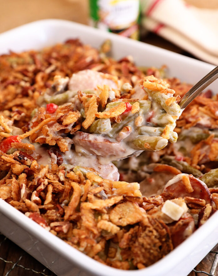 Sides and Desserts Star in This Year's Thanksgiving Feast, including Crunchy Creole Green Bean Casserole