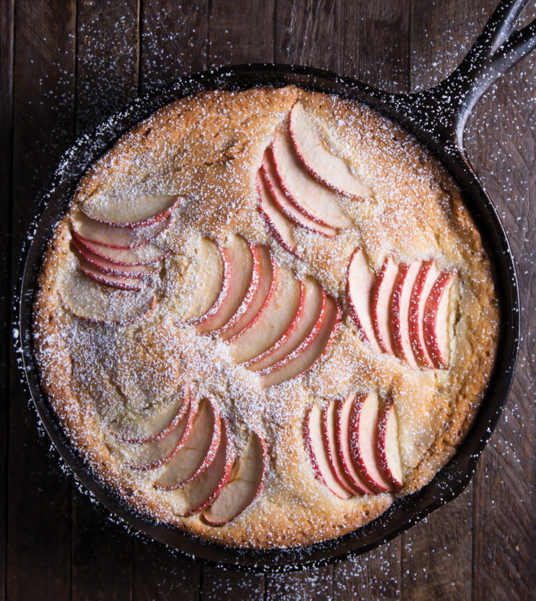 Apple Skillet Cake