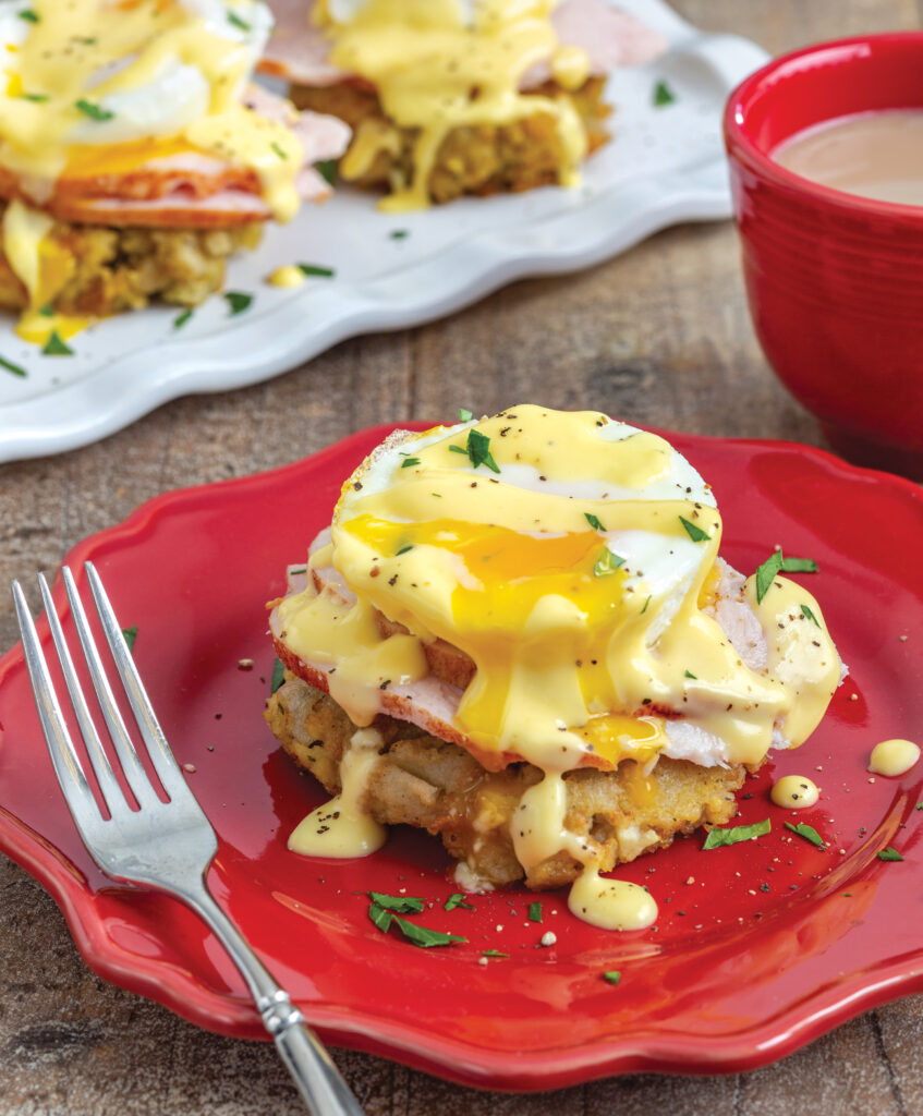 Thanksgiving Egg Benedict