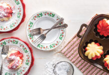 Unique & Antique: A Holiday Gem Unique & Antique: turk's head (or gem pan) with holiday bundt cakes