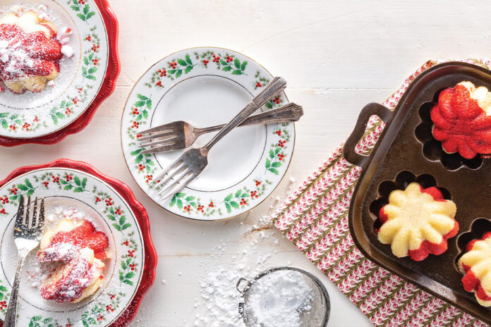 Unique & Antique: turk's head (or gem pan) with holiday bundt cakes