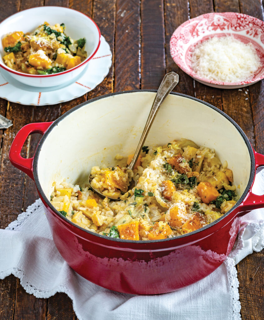 Baked Thanksgiving Risotto