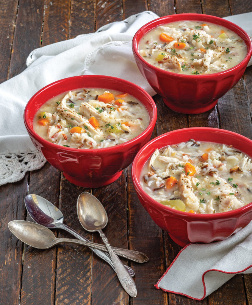 Creamy Turkey and Wild Rice Soup