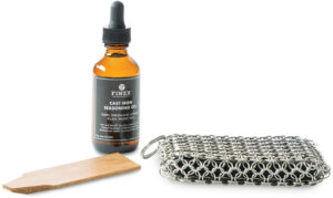 Use these top tools to maintain your cast iron pieces.