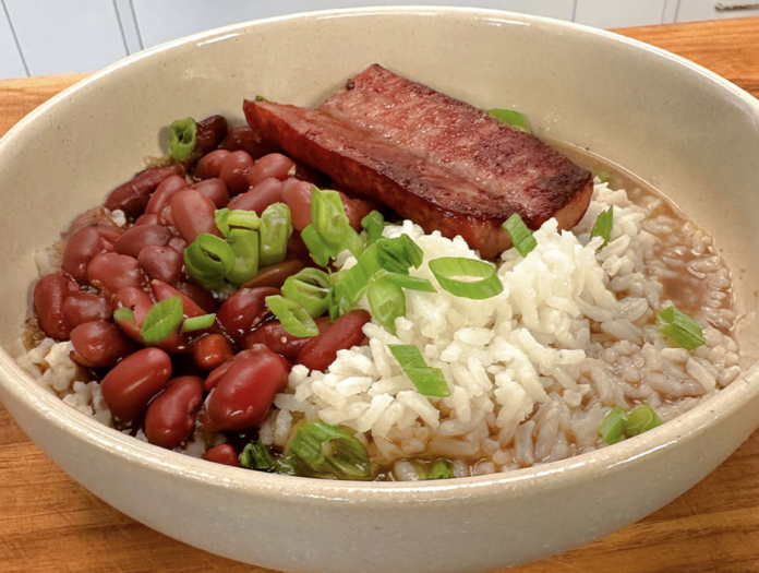 Gulotta’s Red Beans and Rice, with Tony Chachere’s® seasoning, captures the contagious spirit of Mardi Gras.