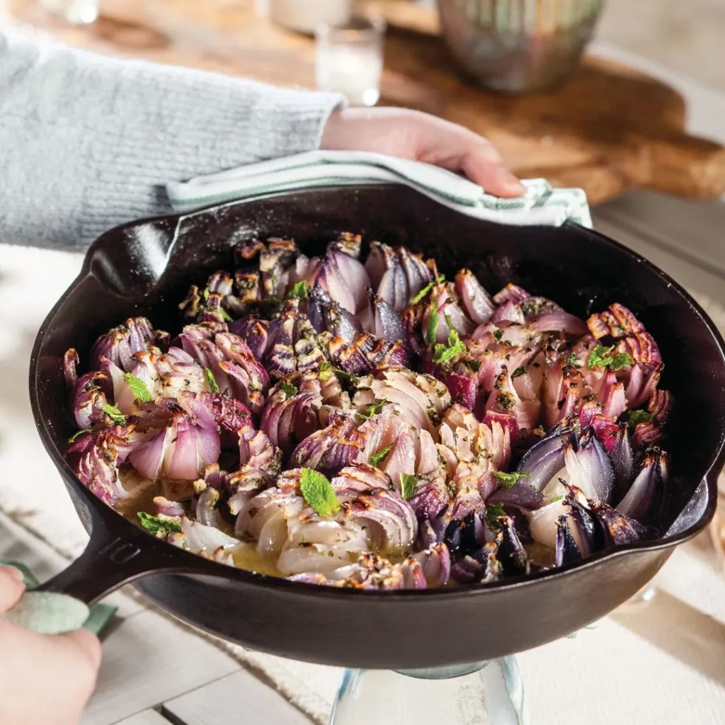 Roasted Onion Flowers