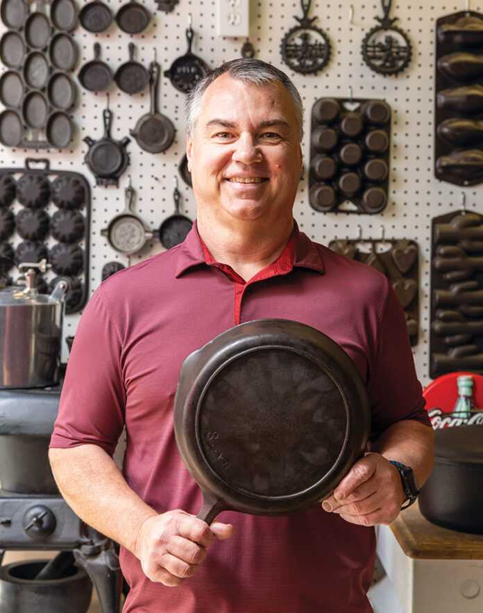 Lee Campbell is a passionate Alabama collector of cast-iron cookware and rare cast-iron pieces. Here, he shares how he forged his journey through the world of cast iron.