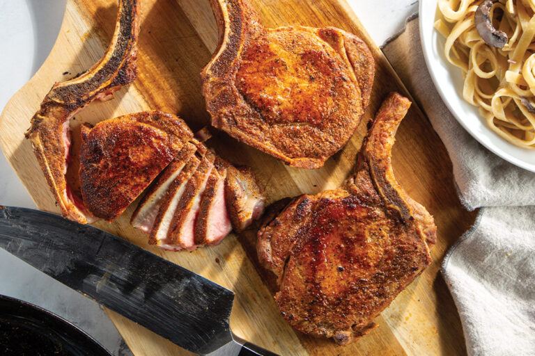 Those mild days and cool evenings are here to stay! Time to bring some grill marks back to our table with a spring cookout menu that doesn’t skimp on the fixings.