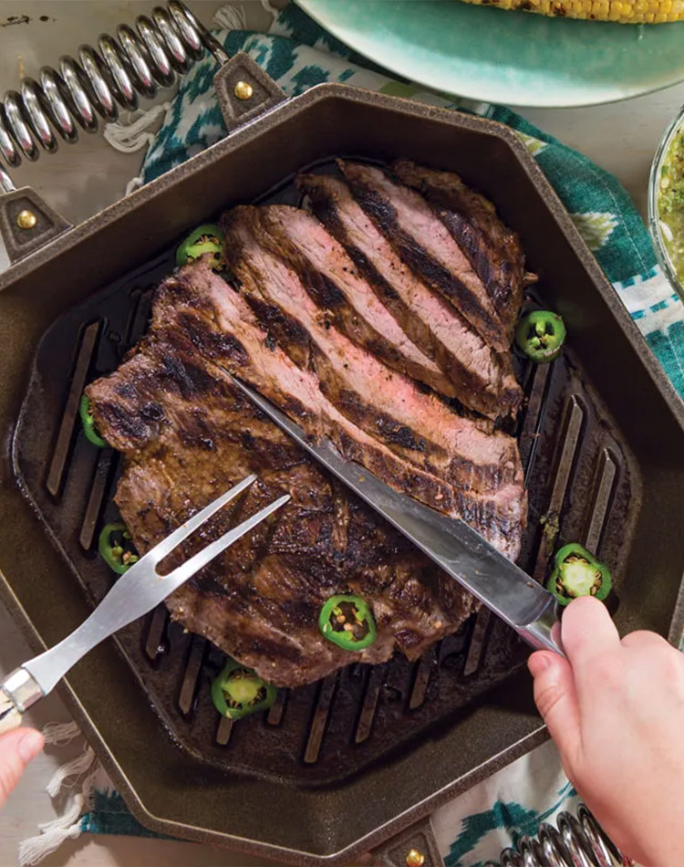 Cinco de Mayo menu: Grilled Carne Asada