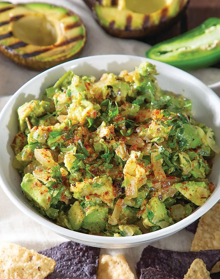 Cinco de Mayo menu: Smoky Grilled Guacamole