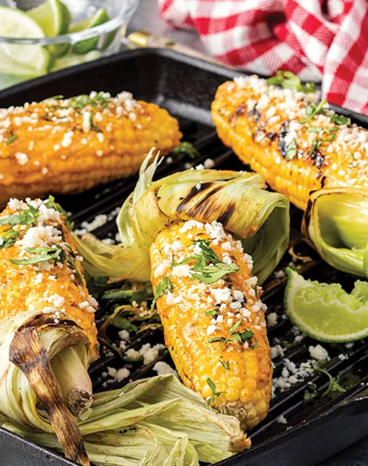 Cinco de Mayo menu: Grilled Street Corn